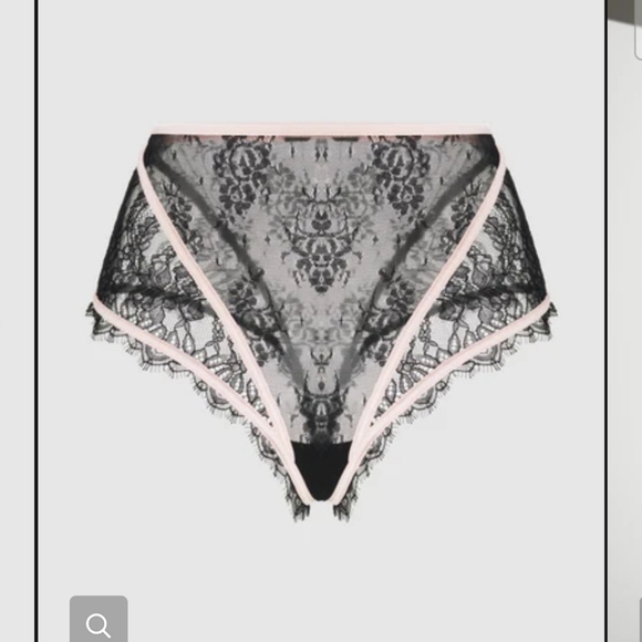 NWT Fredricks of Hollywood Rosalind Satin & Lace Underwire Chemise & Panty - Picture 3 of 14